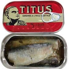 Titus Sardines in Vegetable Oil - 125x5