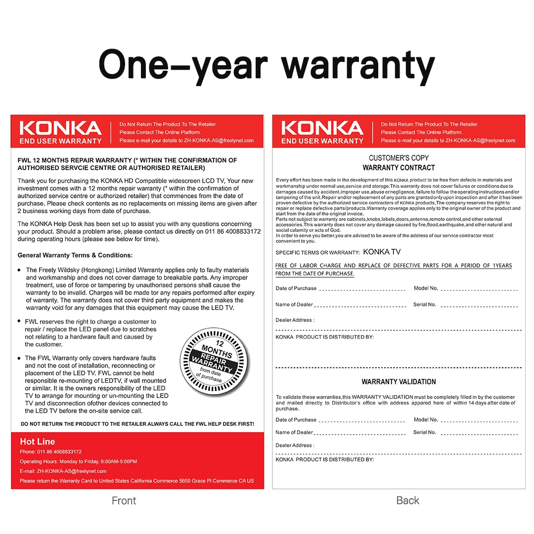 KONKA 32" Smart TV Tizen OS Powered By SAMSUNG Built-in 30W Soundbar HDR10 V-Max Display Theater Audio Dynamic Sound 1Y Warranty - Image 3