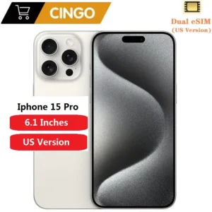 Iphone 15Pro original 5G Phone128/256GB 6.1-inch super Retina XDR Display A17 Pro Processor Dual ESIM 4800 Megapixel Main Camera