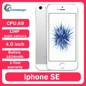 Used Original Unlocked Apple iPhone SE CellPhone 4G LTE NFC4.0“ 2GB RAM 16/32/64/128GB ROM A9 Dual-core Touch ID Mobile iPhones