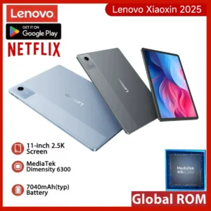 Global ROM Lenovo Xiaoxin Pad 11 2025 Tab 128GB 256GB Dimensity 6300 11" 2.5K Screen 7040mAh WIFI Android Pad Google Play Tablet