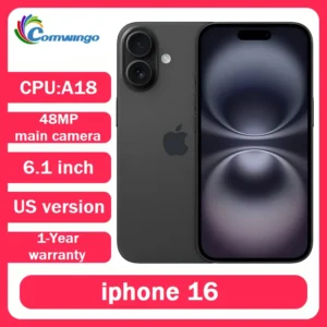 97%NEW Original Apple iPhone 16 SmartPhone 128GB/256GB Dual SIM 6.1-inch Super Retina XDR OLED A18 Chip NFC Unlocked Cellphone