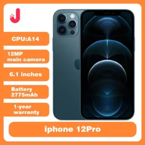 iPhone 12 pro 128GB/256GB ROM Unlocked Smartphone Face ID 6.1" OLED Screen A14 12MP Camera Cellphone iphone 12pro