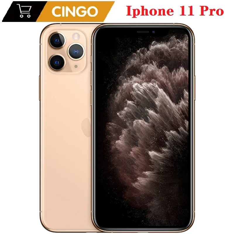 Original iPhone11 Pro 64GB/256GB single card 12MP camera 5.8 inch screen IOS smartphone LTE iphone11pro unlocked phone