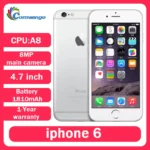 Used Apple iPhone 6 Mobile Cell Phone Unlocked Original Screen 8MP IOS 16/64/128GB ROM Fingerprint identification Touch ID