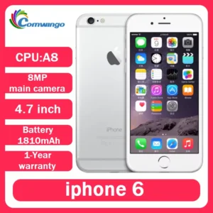 Used Apple iPhone 6 Mobile Cell Phone Unlocked Original Screen 8MP IOS 16/64/128GB ROM Fingerprint identification Touch ID