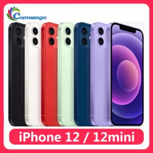 Unlocked Apple iPhone 12 Mini Smartphone Face ID 4G RAM 64GB 128GB ROM OLED Screen A14 chip NFC used 12/12mini 5G cellphone