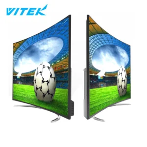 Cheap 55inch 65inch Display Curving LCD LED 4K Curved Smart TV Television