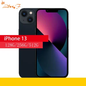 Apple-iPhone 13 Mobile Phone, 5G Smartphone, 128 GB, 256 GB, 512GB, 1TB ROM, 6.1 "Super Retina OLED RAM, 6GB, A15 IOS, Face ID,