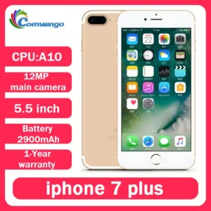 Original Apple iPhone 7 plus Smartphone 3GB RAM 32/128GB/256GB ROM A10 chip iOS LTE Fingerprint Recognition Used Mobile Device
