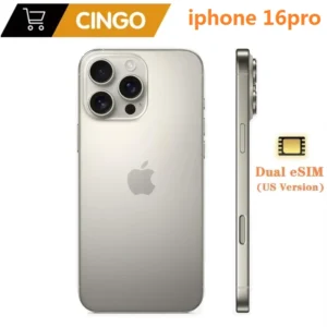 Original iPhone 16Pro Dual ESim 6.3" 5G LTPO Super Retina XDR OLED Face ID NFC A18Pro Unlocked 128GB/256GB Smart phone 16 pro