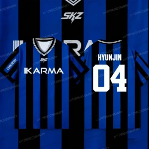 Kpop Stay Karma Album Fans TShirt Felix Bangchan Hyunjin Streetwear Casual Men's Clothing T-Shirt Sport Oversize Short Sleeve