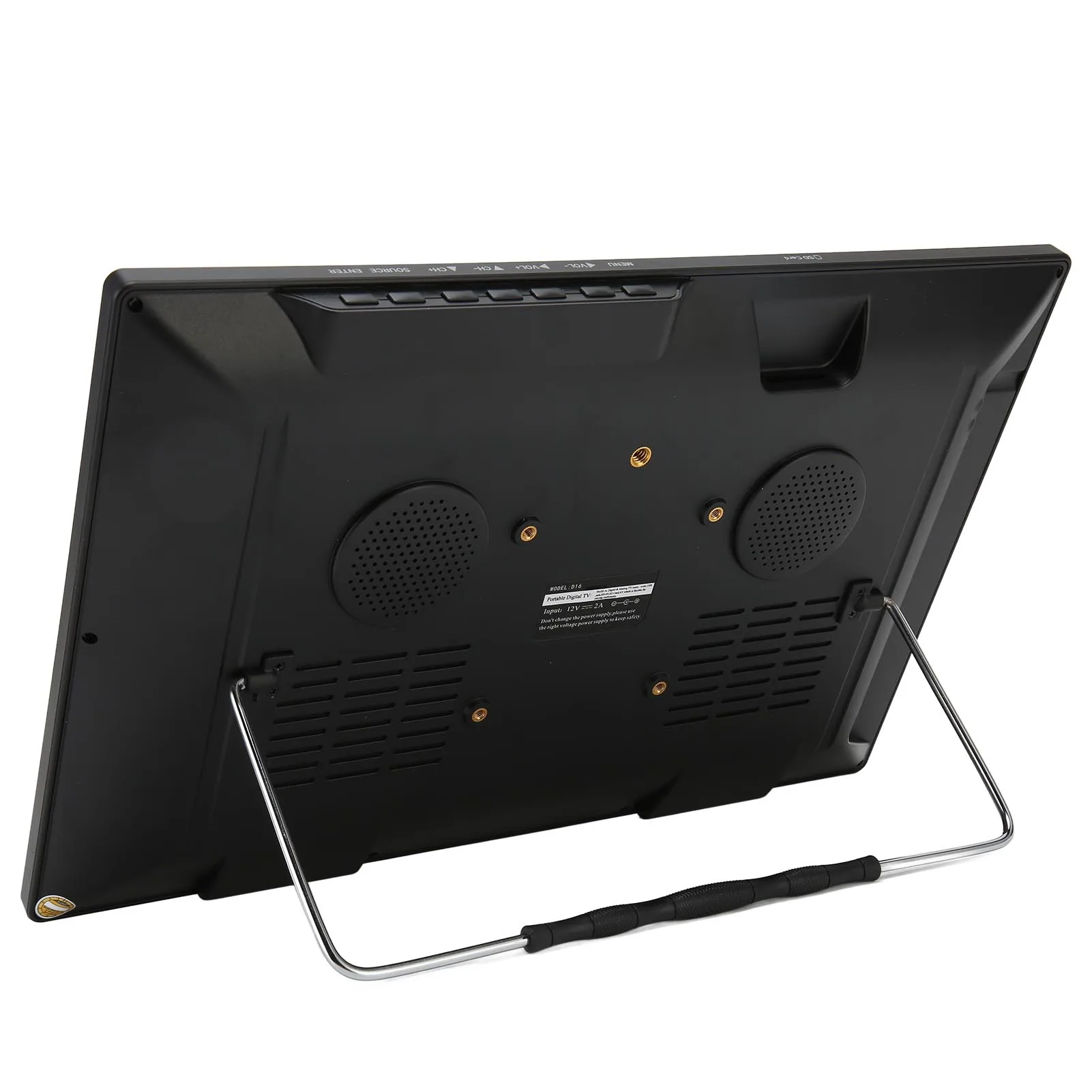 LED Digital TV Portable TV 16 Inch High Sensitivity Tuner Rechargeable LED Digital TV with Stand for Outdoor Portable LED TV - Image 5