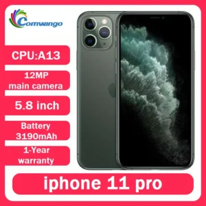 Original unlocked Apple iPhone 11 Pro 64GB/256GB 12MP camera 5.8 inch OLED Screen IOS LTE 11pro face id used NFC smartphone