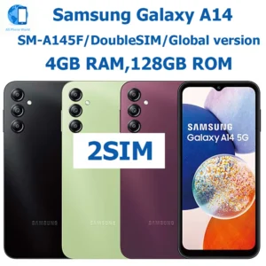 Samsung Galaxy A14 5G Android Smartphone 6.6-inch Global Version 6GB RAM 128GB ROM SamsungAndroidPhone 50MP 5000mAhNFC Unlocking