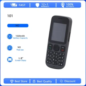 Original Refurbished 101 Dual Sim Unlocked GSM 900 / 1800 Bluetooth Mobile Phone Russian Arabic Hebrew Keyboard Made in Finland
