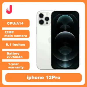 iPhone 12 pro Unlocked Smartphone 128GB/256GB ROM 6.1' OLED Display A14 Bionic Chip Face ID 12MP Triple Camera Cellphone