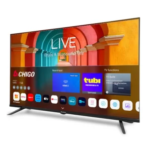 Global Version Android 11 Smart TV, 32 40 43 50 Inch, 4K UHD Frameless LED TV, WiFi Bluetooth Netflix YouTube Google Play HDR10
