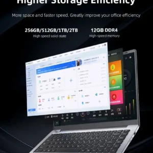 2026 New Office i7 Laptop Intel Core i7-8650U Windows 11 Pro 12GB RAM 1TB/2TB SSD 4K HD NoteBook Study Laptops