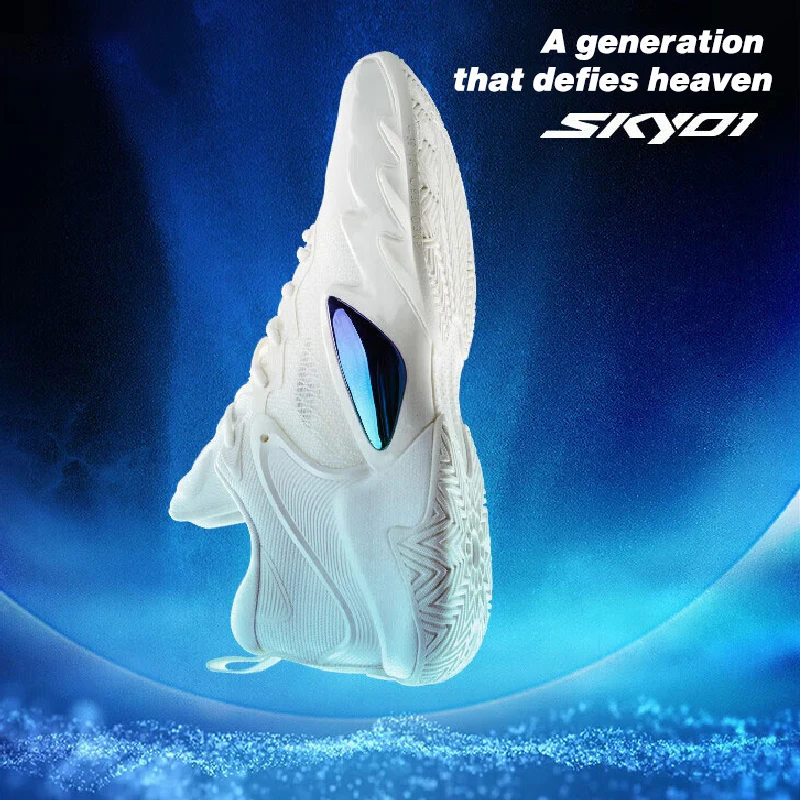 Xtep SKYO1 Basketball Shoes Men Wear-Resistant Non-Slip Combat Soft Sport Shoes Shock Absorption Low Top Sneakers 877119120028 - Image 2