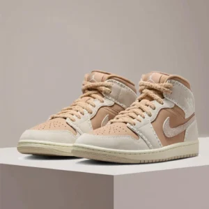 Nike Jordan 1 Retro High-Top Breathable Anti-Slip Durable Basketball Sneakers Unisex Style HV4269-200