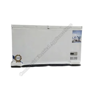Freezer Commercial Refrigerator Freezer Large Capacity Double Door Horizontal Top Open Dual Temperature Chest Freezer