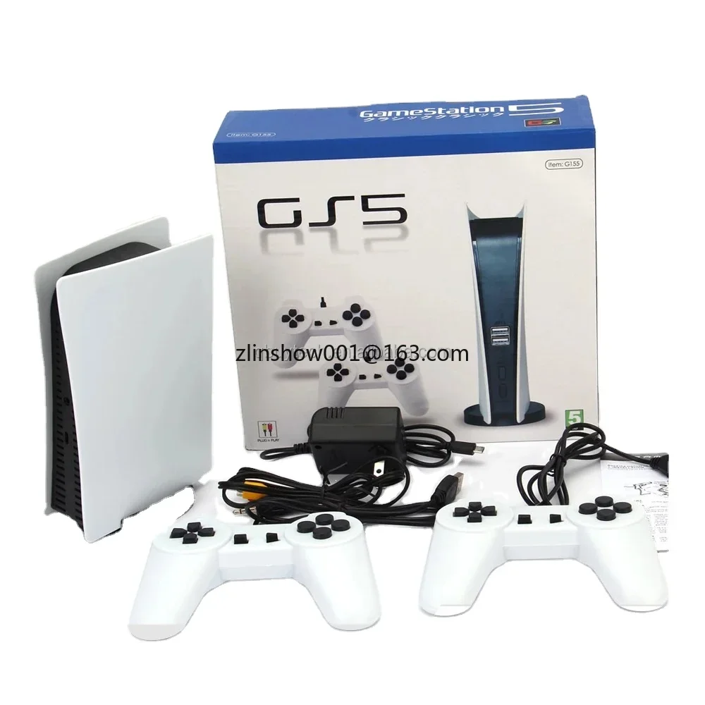 8 Bit Mini Game Station 5 TV consola For PS5 Design with 200 Classic Games AV Output Retro video Game Console For NES - Image 2