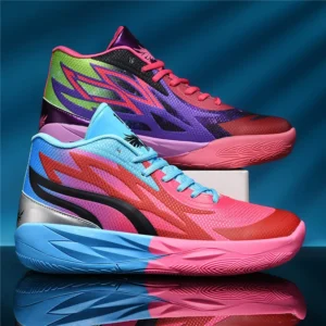 Pro Mens Basketball Sneakers Boys Wearable Gym Training Sports Trainers Youth Non-slip Cushion Basketball Shoes 36-45