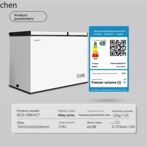 LXC commercial single temperature double temperature small energy-saving refrigeration and freezing dual-purpose small freezer