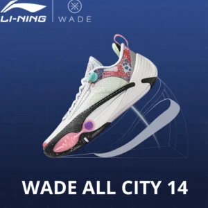 Li-Ning Men's WADE ALL CITY 14 Professional Basketball Shoes SUPER BOOM Cushioning Balance LiNing Stable Durable Sneaker ABAW001