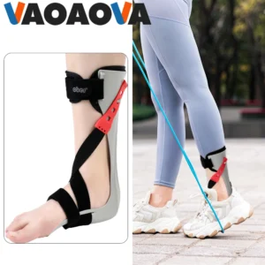 AFO Drop Foot Ankle Orthosis Support Feet Splint for Foot Walking with Shoes or Sleeping for Stroke Hemiplegia for Men and Women