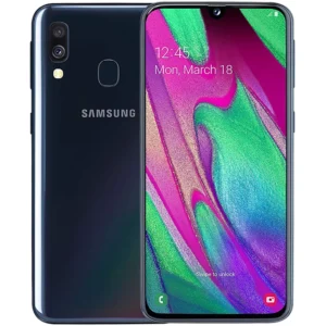 Refurbished Samsung Galaxy A40 Android Smartphone Global Edition 2SIM 5.9-inch AMOLED 3100mAh 25MP 1080 * 2340 Samsung Phone