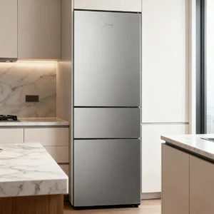 Wholesale 210L 3-Door Refrigerator & Freezer, Compact Energy-Saving Fridge for Homes and Rentals, Cooling Equipment