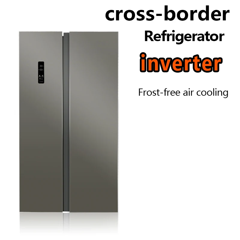 530L Stainless Steel Electric Portable French Door Refrigerator for Household & Hotel Use - Image 2