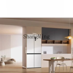 ZYY cross four-door ultra-thin flat-embedded automatic healthy ice-making household refrigerator