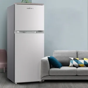 118L Mini Refrigerator Compact Home Office Dormitory Energy-Saving Fridge with Freezer Refrigeration Equipment