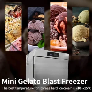 Multi Functional Mini Freezer Desktop Household Quick Freezing And Refrigerated Fresh-Keeping Machine