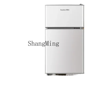 ZYY household small office rental dormitory energy saving single double door mini refrigerator