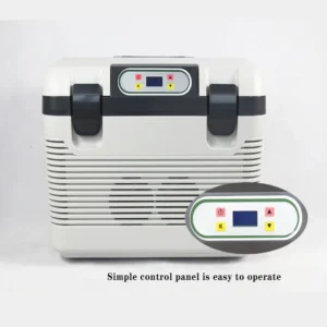 Car refrigerator 2 charging methods and portable strap refrigerator 220v home 12V / 220V mini portable refrigerator