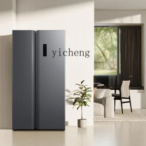 ZML Double Door Refrigerator Double Door Household Air Cooling Frost Free Large Capacity Energy Saving