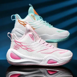 Summer basketball shoes anti-slip, wear-resistant, practical basketball shoes with breathable mesh, lightweight running shoes