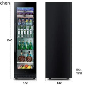 constant temperature ice wine cabinet red wine cabinet home living room office embedded fresh-keeping refrigerator freezer