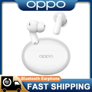 New OPPO Enco Air4 Earphones Wireless Bluetooth 5.4 ANC Noise Cancelling Sports Game Headphones HiFi Stereo HD Mic Call Headset