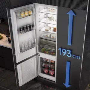 260L Integrated Built-in Panel-ready Column Refrigerator Fridge Built in Refrigerator Kitchen