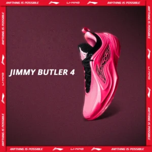 Li-Ning Men's JIMMY BUTLER 4 Professional Basketball Shoes Lightweight Rebound Sport Shoes LiNing Stable Support Sneaker ABAV089