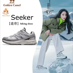 GOLDEN CAMEL Seeker Hiking Sports Shoes for Men Women Soft Sole Non-Slip Wear Resistant Retro Sneakers 2026 Running Jogging Shoe