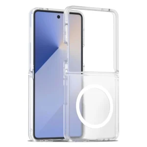 New Case For Samsung Galaxy Z Flip 7 Phone Case luxury Support in wireless charging Flip Cover For Samsung Z Flip 6 Phone Cover