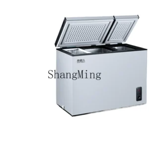 ZYY double temperature freezer household small double door frozen fresh-keeping energy-saving freezer