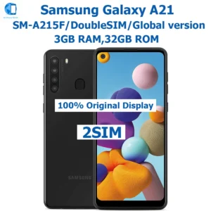 Samsung Galaxy A21 Smart Android Phone 6.5-inch 2SIM European Edition Samsung Smart Phone NFC 4000mAh Original Unlock 3GBRAM