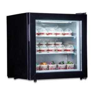 Brand-new 55L Freezers Household Refrigerator Commercial Glass Haagen-Dazs Ice Cream Freezer Cooling Machine